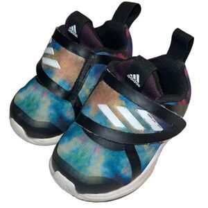 Baby girl’s Adidas Sneakers FortaRun X Cloudfoam Ortholite tech Size 4 4K